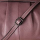 Сумка кросс боди через плечо женская из натуральная кожи Vintage leather-22898 Розово-лиловая - изображение 13