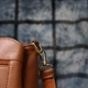 Сумка кросс боди через плечо женская из натуральная кожи Vintage leather-22975 Рыжяя - изображение 13