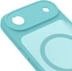 Чехол для смартфона Apple iPhone Air ArmorStandart Lush MagCase Turquoise (ARM87479) - изображение 4