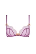 Комплект Agent Provocateur Lorna (бюстгальтер 32C+ слипы 2) мажента-оранж - изображение 3