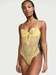 Боді Wicked Teddy Victoria's Secret S Жовтий (26426641) - зображення 1