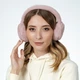 Хутряні навушники жіночі LuckyLOOK Кімра One Size Рожевий 565-333 - зображення 2
