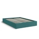 Ліжко двоспальне COSAS Papaya Ocean 160x200 см Смарагдовий - зображення 1