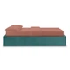 Ліжко двоспальне COSAS Papaya Ocean 160x200 см Смарагдовий - зображення 6