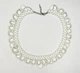 Колье-силянка из чешского бисера HatynkaUA Necklace 39 см Бело-серебристый (SUN999_48) - изображение 1