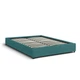 Ліжко двоспальне COSAS Mango Ocean 160x200 см Смарагдовий - зображення 1