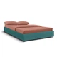 Ліжко двоспальне COSAS Mango Ocean 160x200 см Смарагдовий - зображення 5