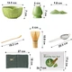 Набор для приготовления чая матча No Brand Matcha 3125 Green 7 предметов 13275-85682 - изображение 9