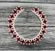 Колье-силянка из чешского бисера HatynkaUA Necklace 35 см Разноцветный (SUN999_40) - изображение 2
