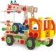 Klocki konstrukcyjne Eichhorn Constructor 4 w 1 Crane truck 170 elementów 100039094 (4051902001141) - obraz 3