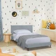 Изголовье для кровати COSAS Rodos Cashmere 60x98 см Стальной - изображение 3