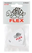 Медиаторы Dunlop 456P.50 Tortex Flex Triangle Player's Pack 0.50 mm (6 шт.) - изображение 1