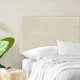 Голова для ліжка COSAS Bali Almond 55x98 см Кремовий - зображення 4