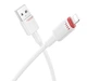 Кабель синхронизации Borofone BX110 Premium USB to Lightning 2.4A 1 м White (37239_3611053) - изображение 1