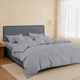 Голова для ліжка COSAS Bali Lava 55x170 см Антрацит - зображення 3