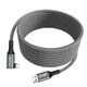 Кабель Oculus Link USB 3.2 Type-C для Quest 2/3/Pro/ Pico 4 5 м Серый (AC-5mGS) - изображение 1