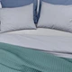 Плед-покрывало вафельное COSAS 230х240 см Olympic Greek Waffle Бирюзовый - изображение 2