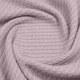 Плед покривало кіска COSAS 240х260 см Floral Knitted Braid Ліловий - зображення 3