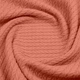 Плед-покрывало косичка COSAS 160х230 см Amber Knitted Braid Оранжевый - изображение 3