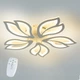 Потолочная LED люстра, светильник светодиодный белый Sunlight 6158/5 - изображение 1
