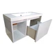 Пластиковая тумба подвесная The MIX Адонис с покрытием HPL 3103 gloss 80х60х45 см - изображение 3