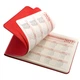 Еженедельник Leo Planner 10х17 см 2026 Glory 128 с Красный (252652) - изображение 3