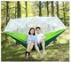 Гамак туристический с москитной сеткой двухместный подвесной Camp 260x140 см Черный (C051058) - изображение 6