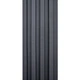 Декоративная стеновая рейка Sticker Wall WPC Черный 160x3000x23 мм (SW-00001861) - изображение 1