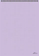 Блокнот 4Profi "Title office" violet 64 листа формат А6 903498 - изображение 2