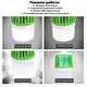 Лампа пастка для комарів знищувач комах Mosquito Killer Синій - зображення 5