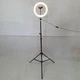 Кольцевая лампа LED для селфи 26 см со штативом и держателем для телефона, светодиодная с регулировкой яркости, холодный/теплый/нейтральный свет, QX-260T - изображение 5