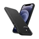 Чохол Spigen Liquid Air для iPhone 12 Pro/12 Matte Black (ACS01701) - зображення 5