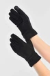 Перчатки женские на евромеху сенсорные черного цвета GLOVES размер 7 (209388) - изображение 2