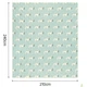 Коврик для пикника Naturehike CNK2350WS010 с принтом 210x240 см 1.5 кг Blue (6976507661645) - изображение 10