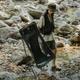 Стілець складаний ультралегкий Naturehike Stellaluna L04 CNK2450JJ015, розмір L, алюміній, сірий - зображення 9