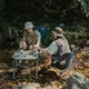 Стілець складаний ультралегкий Naturehike Stellaluna L04 CNK2450JJ015, розмір М, алюміній, сірий - изображение 8