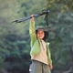 Треккинговая телескопическая палка Naturehike CNK2550DS010 Sunlit Trek Base 60-135 см Черная (6977465869128) - изображение 7