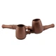 Металева трубка Classic Brown 100mm - изображение 2
