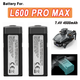 Акумулятор LYZRC L600-2 PRO MAX 7,4 В / 4500 мА·год - зображення 2