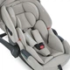 Автокресло-переноска бебикокон El Camino ME 1186 i-KEEP Melange Cashmere Beige 0+ (0-13 кг) - изображение 8