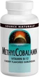 Метилкобаламин B12 Source Naturals 5 мг 60 таблеток для рассасывания Вишня (021078013297) - изображение 1