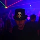 Циліндр чорний із вишивкою черепа та троянди для Гелловіна універсальний розмір - зображення 4