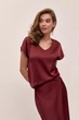 Жіноча спідниця 3012 ТМ Triko Bakh 42-44 бургунді (3012_Burgundy_1) - зображення 4