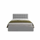 Кровать полуторная с подъемным механизмом 140x200 Tiramisu Light Grey Viorina-Deko Светло-серый (каркас с ламелями/без матраса) (ЛДСП/ткань) - зображення 2