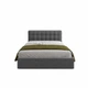 Ліжко полуторне з підйомним механізмом 140x200 Tiramisu Dark Grey Viorina-Deko Темно-сірий (каркас з ламелями/без матраца) (ЛДСП/тканина) - зображення 2