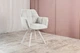 Стул для кухни M-235 Vetro Mebel Белый (металл/ткань фактурная) (M-235-snow-whitel/whitel) - изображение 8