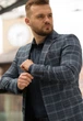 Костюм Trend Collection 3022 Т. Синій + клітка 56 - зображення 3