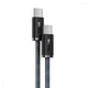 Кабель Baseus Dynamic Series Fast Charging Data Cable Type-C to Type-C 100W 2m Slate Gray - изображение 2