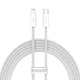 Кабель Baseus Dynamic Series Fast Charging Data Cable Type-C to iP 20W 1m White - изображение 1