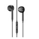 Навушники HOCO M101 Crystal joy wire-controlled earphones with microphone Black - зображення 1